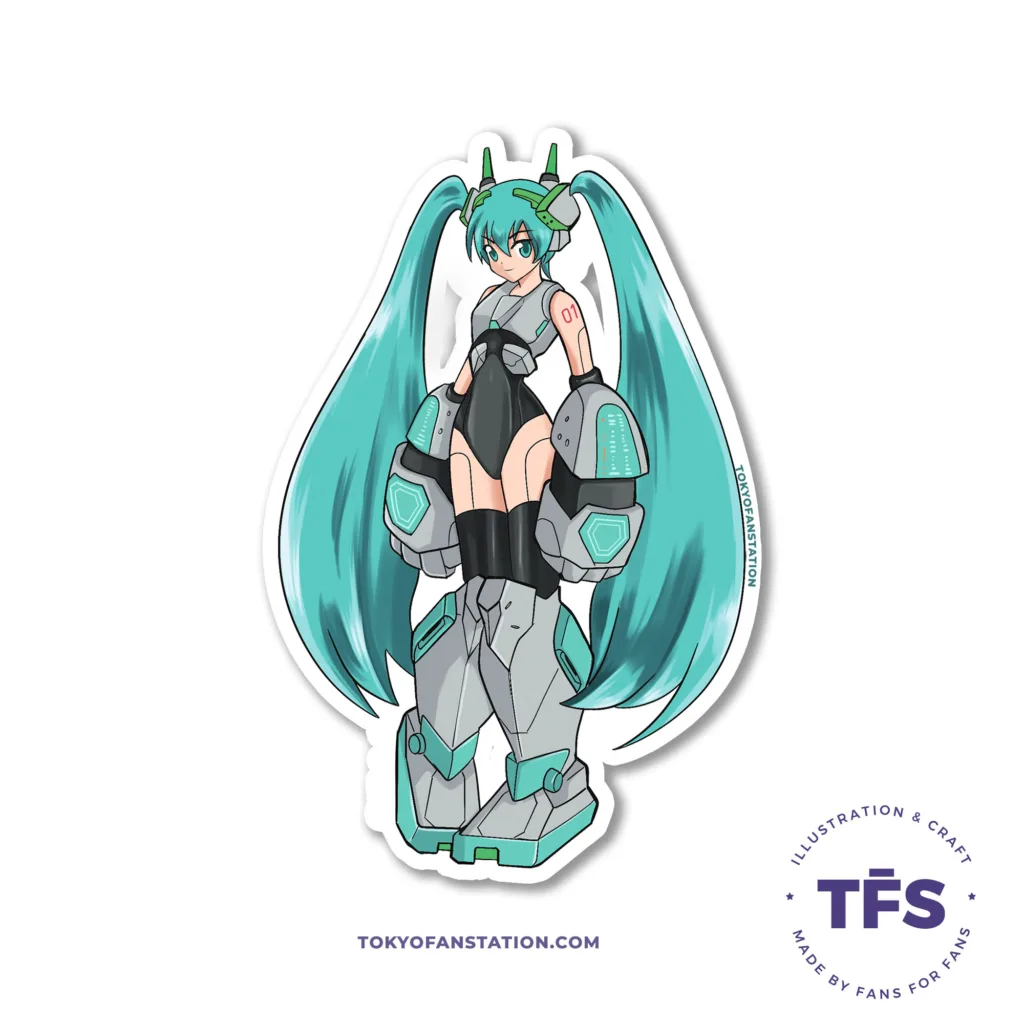 Sticker Mecha Miku