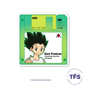 Sticker Diskette Gon