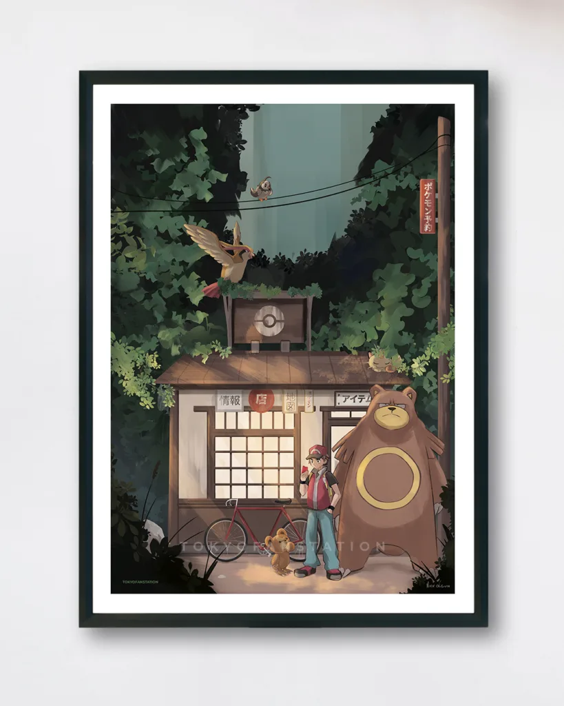Poster Pokémon Red