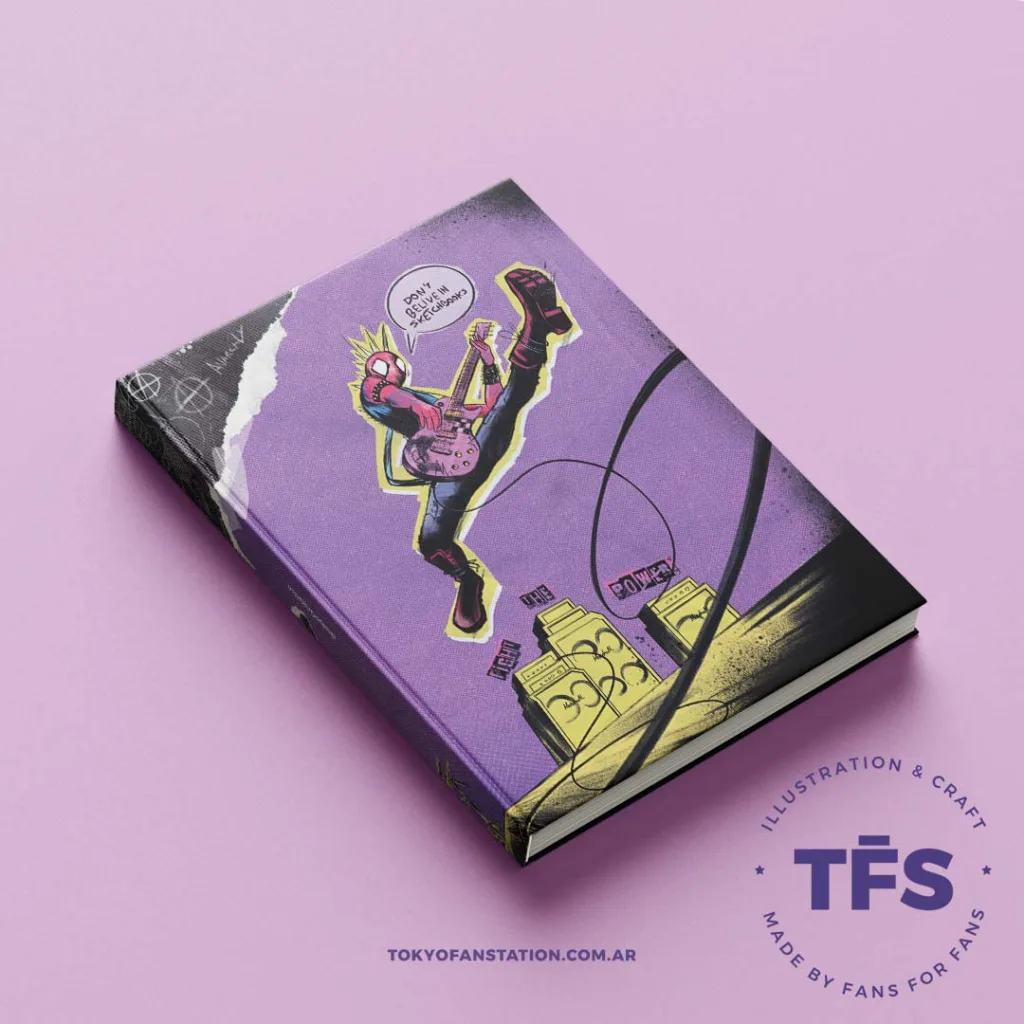 Cuaderno Cosido Spiderpunk