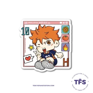 Sticker Haikyuu Hinata