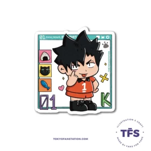Sticker Haikyuu Kuroo