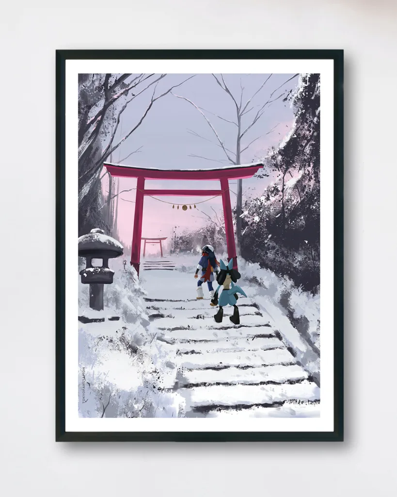 Poster Pokémon Snow