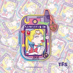 Sticker Holográfico Sailor Cellphone