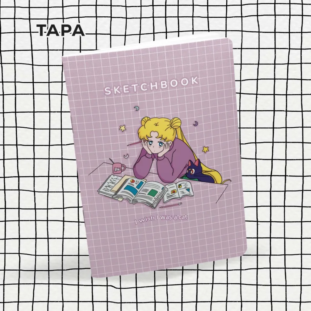 Libreta A5 Engrapada Sailor Moon