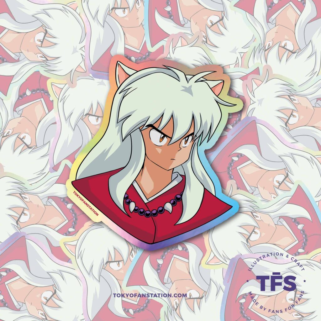 Sticker Holográfico Inuyasha