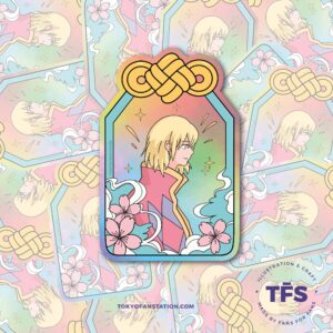 Sticker Holográfico Omamori HOWL Amor