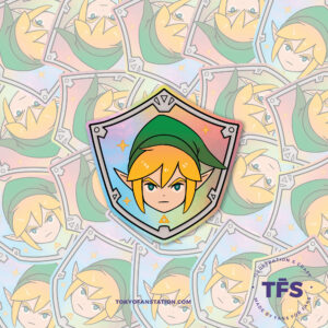 Sticker Holográfico Link
