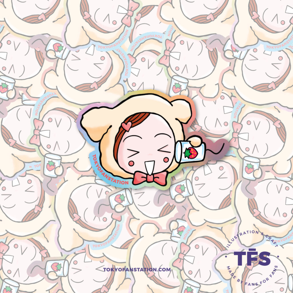 Sticker Holográfico Hachi