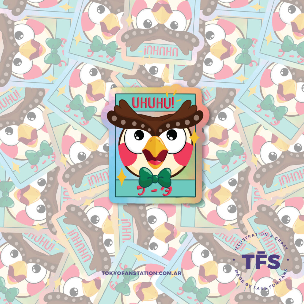 Sticker Holográfico ACNH Socrates